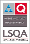 OHSAS 18001-2007 REG- SSS 0184-01